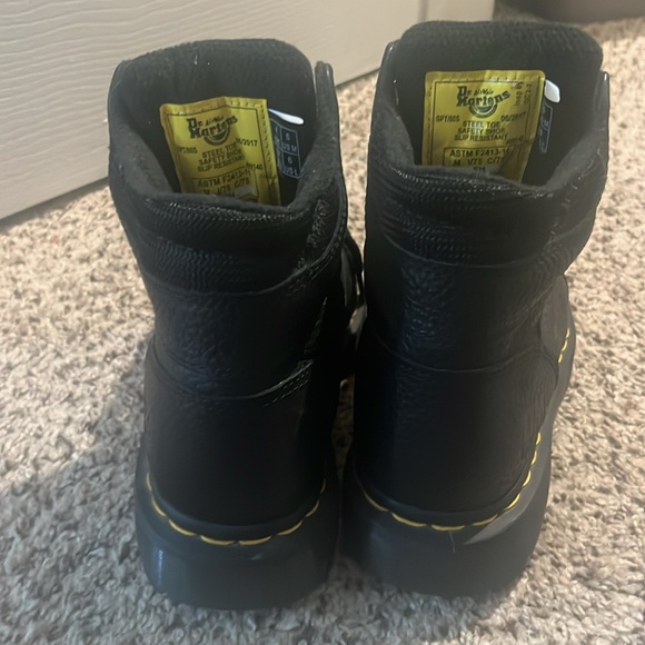 Dr. Martens Ironbridge Steel Toe Slip Resistant Work Boots - Picture 2 of 4